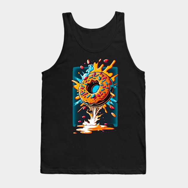 Donuts Party Tank Top by Greeck